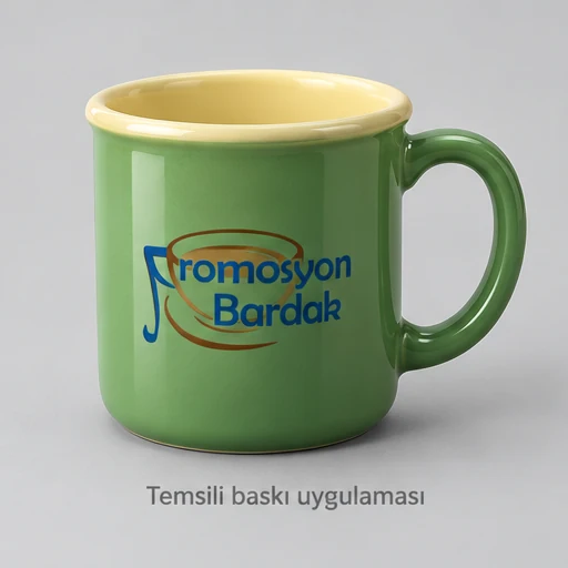 Yusufeli Rolled-Rim Ceramic Mug